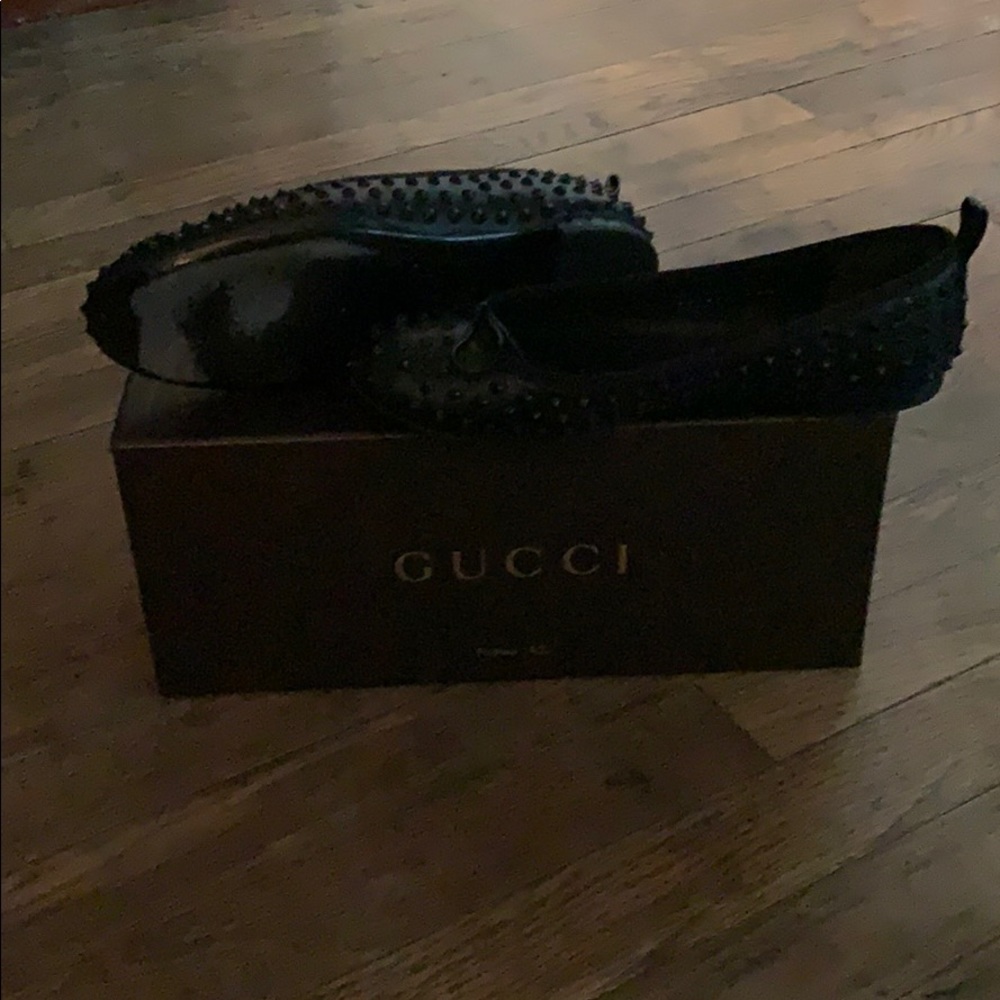 Gucci Ali Studded Ballet Flat
